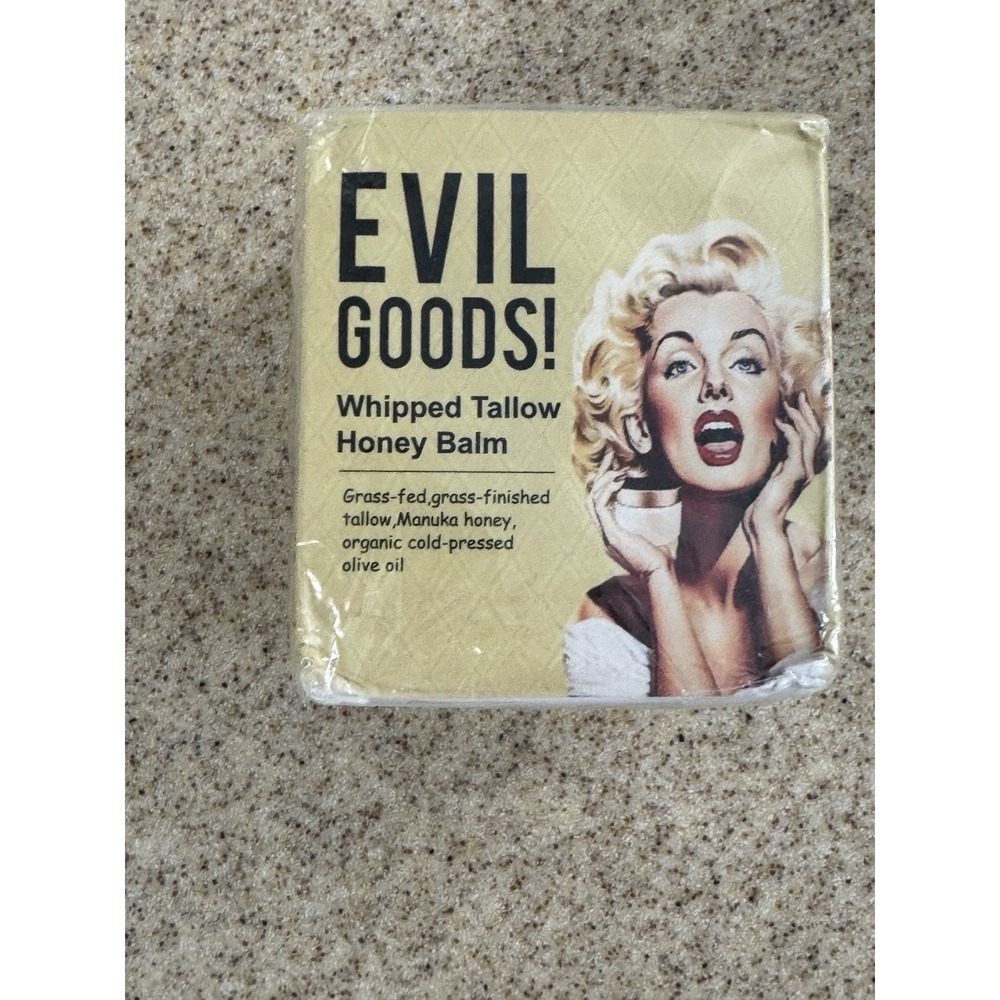 Evil Goods Whipped Tallow Honey Balm 4.23oz NEW